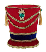 Velvet Nutcracker Hat in Red, Royal, Emerald & Gold-XC727589 Craig Bachman