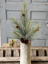 Southern Pine Spray with Natural Pinecones-XLA23360 Lancaster & Vintage