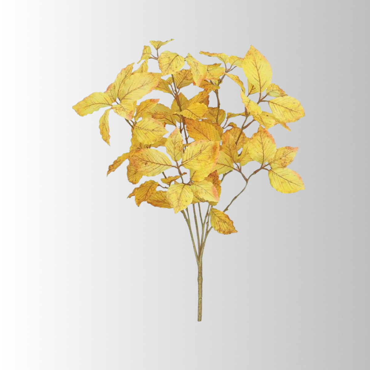20.5" Yellow Elm Leaf Spray for Fall Floral Arrangements-FL7567-Y Select Artificials