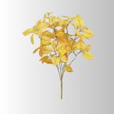 20.5" Yellow Elm Leaf Spray for Fall Floral Arrangements-FL7567-Y Select Artificials
