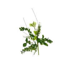 Load image into Gallery viewer, 8&quot; Artificial Mixed Foliage and Fern Pick - Greenery Accent for Decor - Perfect for DIY Arrangements and Centerpieces (PM2921)