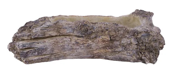 Driftwood Cement Planter 13 Inch Rustic Container-MX027631 Craig Bachman