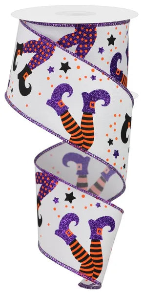 Halloween Witch Legs Ribbon Bundle-HB103 TCTCrafts