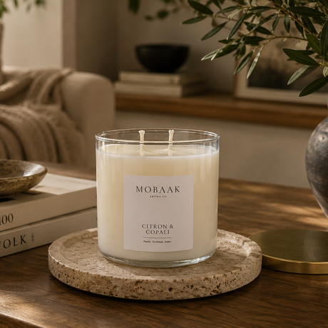 Citron + Copali Candle Mobaak Aromatherapy Shoppe