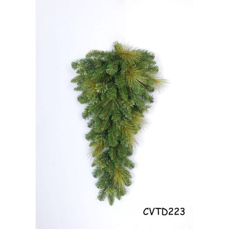 Georgia Pine Teardrop Swag | Everyday Greenery Base | 30" x 95 Tips-CVTD223 Sims Pottery