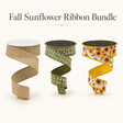 Fall Sunflower Ribbon Bundle-FB102 TCT Crafts Designs & Decor