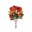 22" Mauve & Dusty Pink Artificial Cabbage Rose Bush – 5 Bloom Fabric Floral Stem-FB195430 (Copy) Craig Bachman