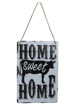 Home Sweet Home Cow Sign Farmhouse Country Kitchen Wall Decor-CM2202 Sims Pottery