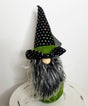 13"H Fabric Halloween Witch Sitting Gnome - Ideal for Halloween Decor, Wreath Attachment, Mantel Decor-HH391299 TCT Crafts
