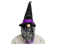 13"H Fabric Halloween Witch Sitting Gnome - Ideal for Halloween Decor, Wreath Attachment, Mantel Decor-HH391299 TCT Crafts