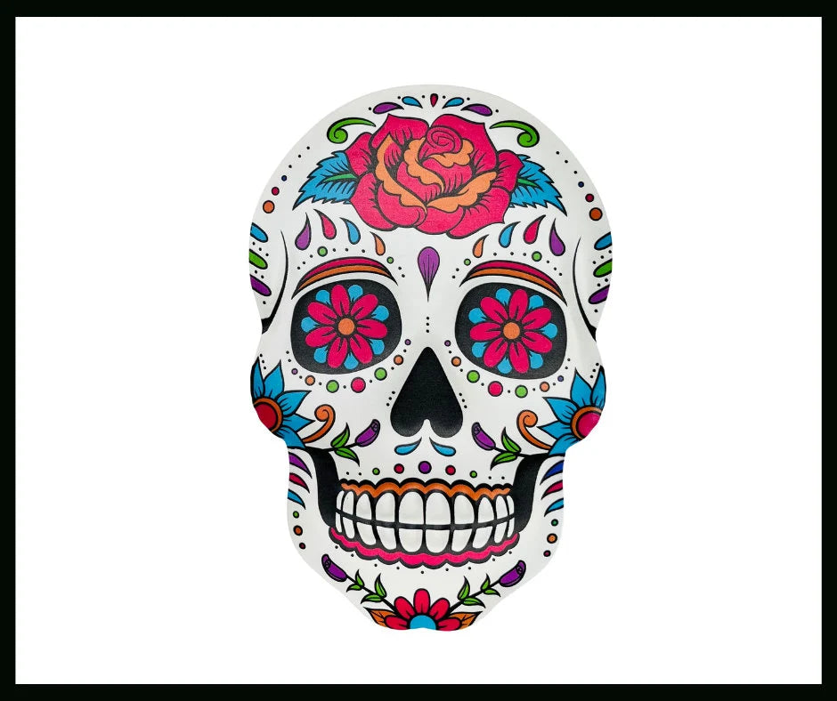 Sugar Skull Metal Sign Halloween Day of the Dead Wall Decor-MD0999 TCT Crafts