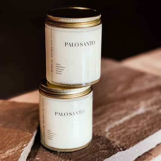 Palo Santo Candles Mobaak Aromatherapy Shoppe