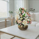 Spring Lily Arrangement in Gold Hammered Pot Mother’s Day Gift Decor