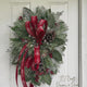 Christmas Holiday Swag 32 Inch Door Decor