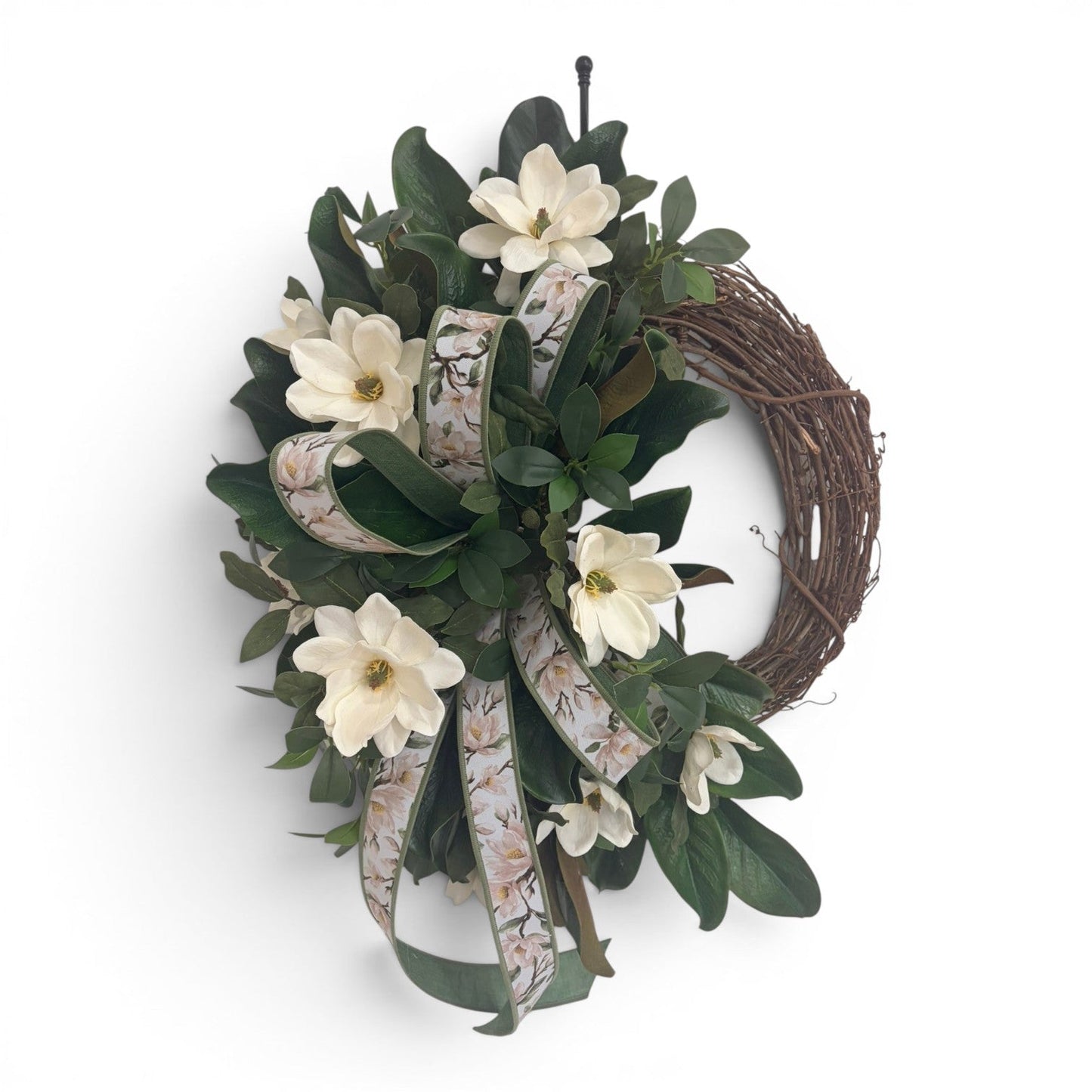 Everyday Magnolia Grapevine Wreath 28 Inch Door Decor TCT Crafts