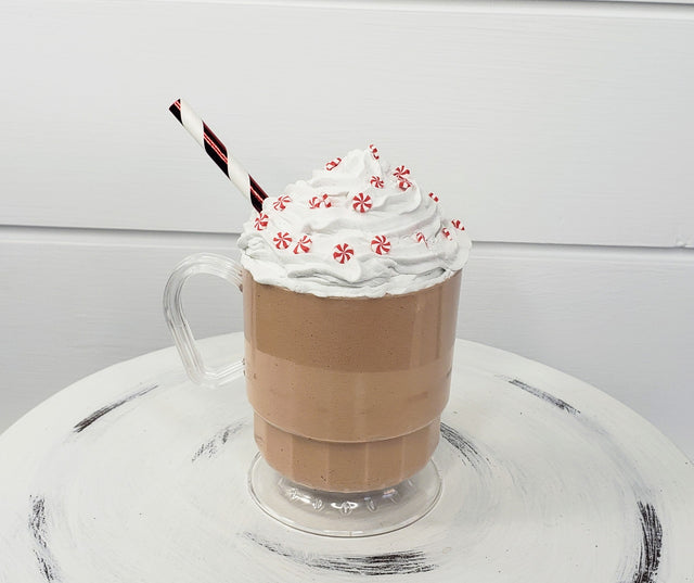 TCT1404-Fake Hot Chocolate with whipped cream TCT Crafts