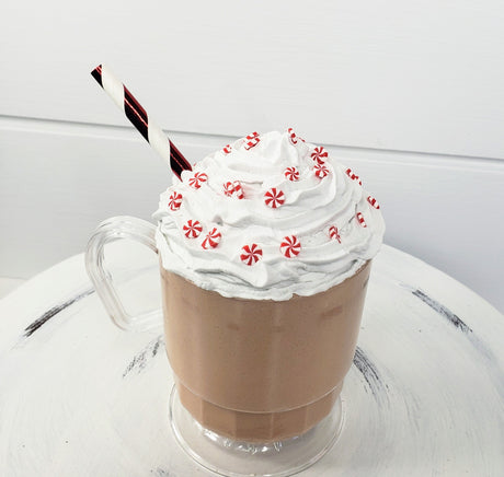 TCT1404-Fake Hot Chocolate with whipped cream TCT Crafts