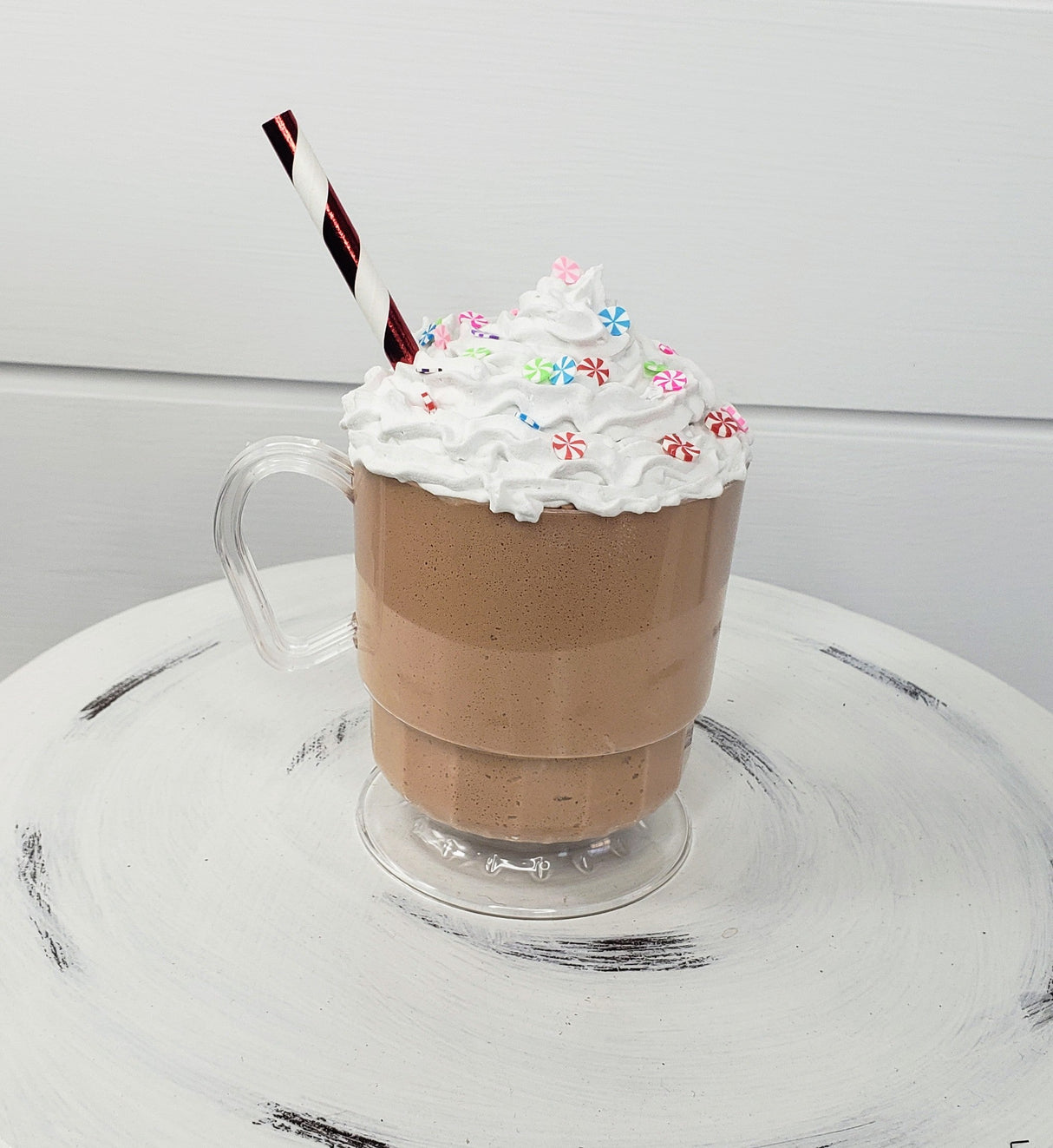 TCT1404-Fake Hot Chocolate with whipped cream TCT Crafts