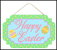 Load image into Gallery viewer, AP8298-MDF Happy Easter W/Eggs Sign - TCTCrafts