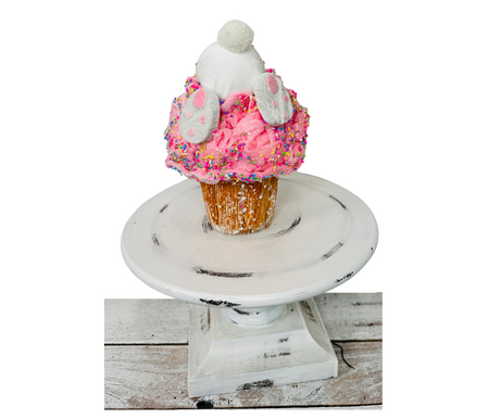 Sweet and Playful: Bunny Butt Cupcake Ornament H8xDIA6-63281PK TCT Crafts