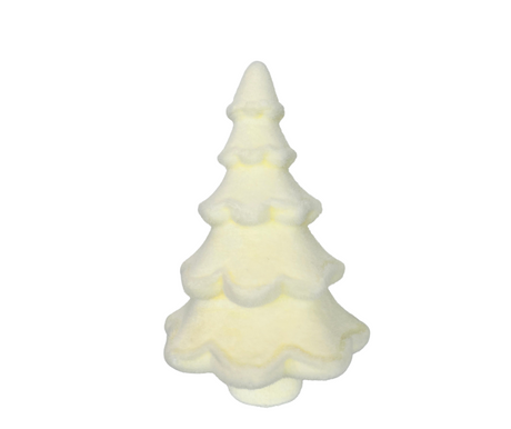 14x9" Flocked Colored Christmas Tree Decor in Red, Green, White, Black - Enhance Your Festive Home Atmosphere-XT859298 TCT Crafts