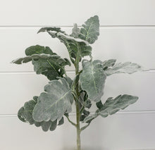 Load image into Gallery viewer, Lifelike Artificial Dusty Miller Spray - Add Natural Greenery to Your Decor (133650)