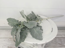 Load image into Gallery viewer, Lifelike Artificial Dusty Miller Spray - Add Natural Greenery to Your Decor (133650)