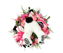 Load image into Gallery viewer, Pink Easter Bunny Butt Wreath-TCT 1615