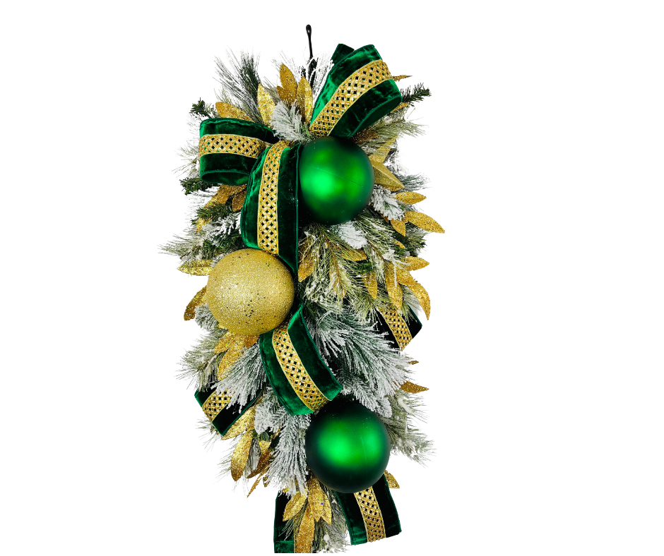 Hduacuge Christmas Pendant Exquisite Craftsmanship Green Christmas