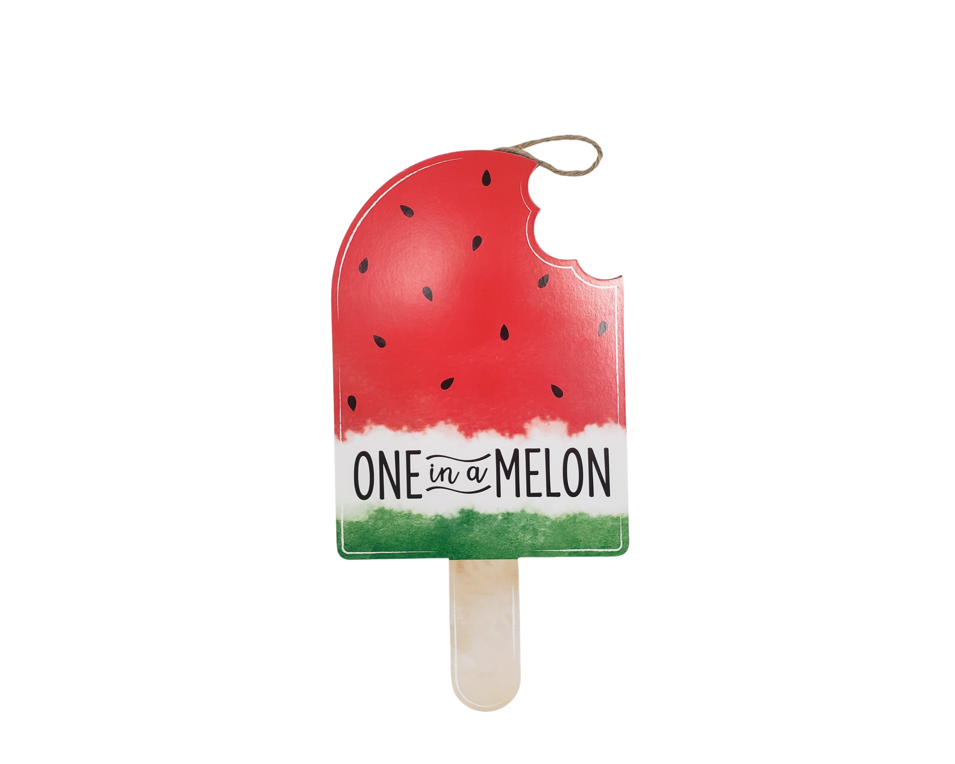 AP7082-13.5"Hx7"L MDF Watermelon Popsicle Sign - TCTCrafts