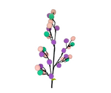 Whimsical 28-Inch Felt Ball Spray - Playful Pop of Color for Your Decor-56892 TCT Crafts