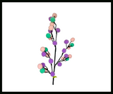Whimsical 28-Inch Felt Ball Spray - Playful Pop of Color for Your Decor-56892 TCT Crafts