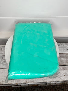 Teal Green Air Dry Lightweight Foam Clay
