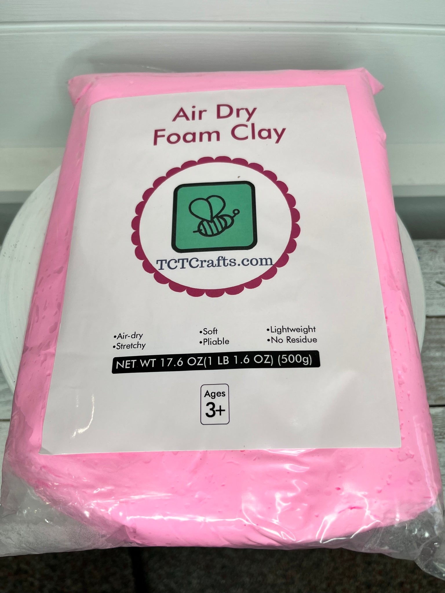 Purple Air Dry Lightweight Foam Clay – TCTCrafts