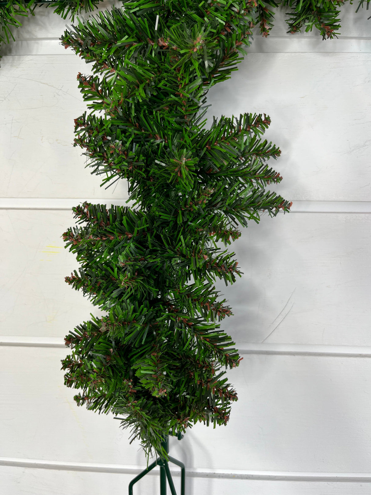 VC002-22" Artificial Canadian Pine Cemetery Cross-Green Sims Pottery