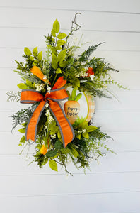 Easter Grapevine Carrot Wreath-TCT1598