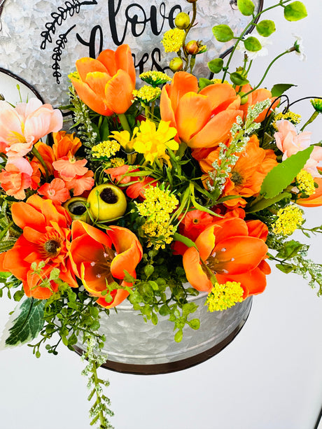 Mother's Day Wildflower Door Hanger/Arrangement -TCT1620 TCT Crafts