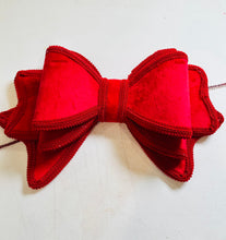Load image into Gallery viewer, Large Red Wreath Bow-TCT1510