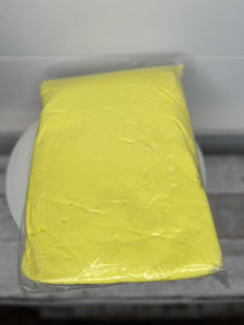 Yellow Air Dry Lightweight Foam Clay