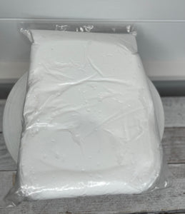 White Air Dry Lightweight Foam Clay