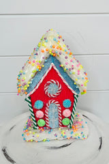 Sweet Holiday Delight: Christmas Candy House Foam Ornament/Wreath Attachment-85325PK TCT Crafts