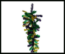 Load image into Gallery viewer, XX7162-36&quot; Mardi Gras Teardrop Swag/Wreath Base-Green/Purple/Gold