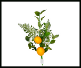 24" Artificial Mixed Greenery Lemon Spray - Fresh and Vibrant Accent-EC8265 TCT Crafts