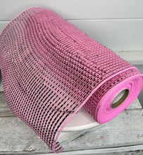 Load image into Gallery viewer, 10&quot; x 10yd Pink Deluxe Foil 10 inch mesh for wreaths-RE134122