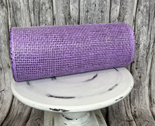 Load image into Gallery viewer, 10.25&quot;x10yd Poly Burlap Mesh-Lavender (RP810013)