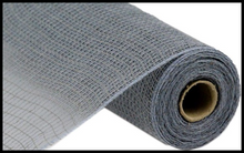 Load image into Gallery viewer, RY831310-10.5&quot;x10YD Faux Jute/PP Check-Grey - TCTCrafts