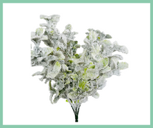 Load image into Gallery viewer, 18&quot; Snowy Mint Artificial Bush - Frosty Decorative Accent for Winter-Themed Arrangements-82713GN