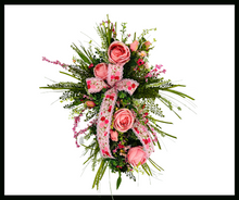 Load image into Gallery viewer, Spring/Easter Floral Angel Vine Cross Wreath-TCT1600