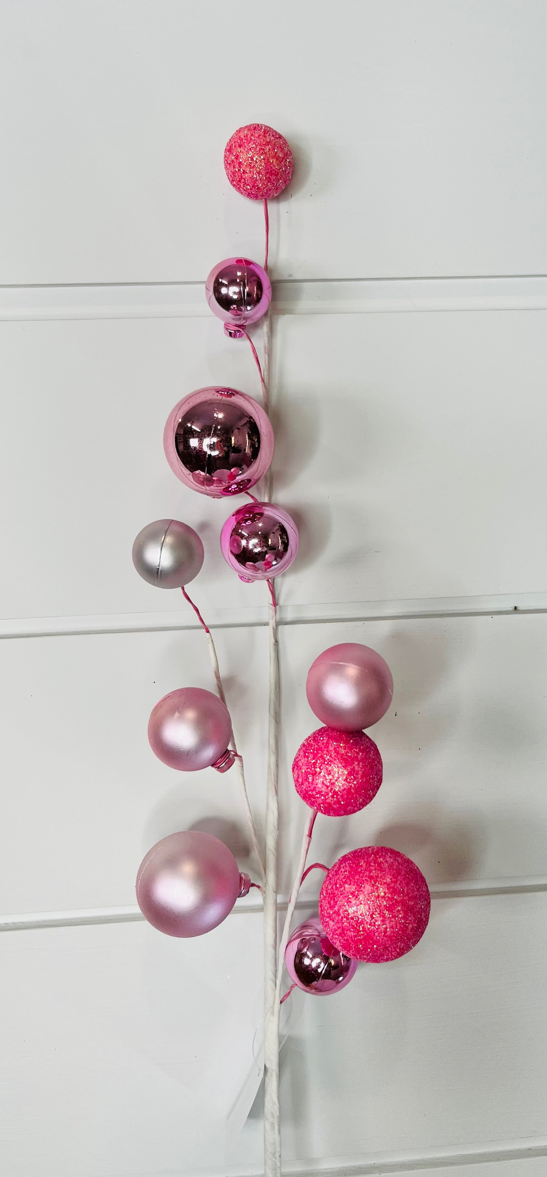 Elegant Light Pink Mixed Ball Spray - 24"L-XS106115 TCT Crafts