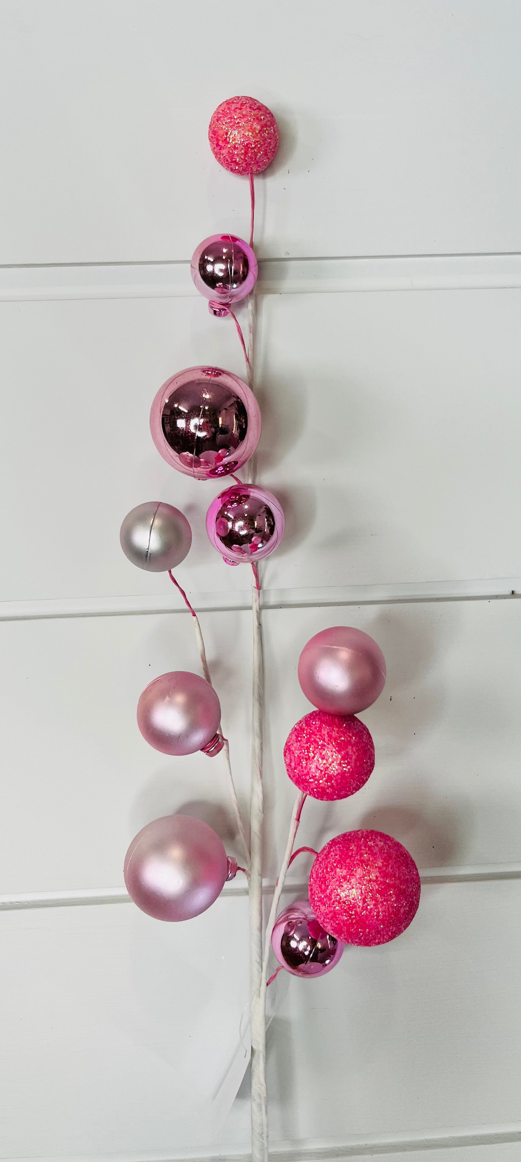 Elegant Light Pink Mixed Ball Spray - 24"L-XS106115 TCT Crafts